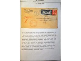 Airmail collection 1929 Carribbean area with better covers a.o. Antigua (Muller 8), St. Lucia (Muller 6 with signature pilot 