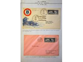 Airmail collection 1929 Carribbean area with better covers a.o. Antigua (Muller 8), St. Lucia (Muller 6 with signature pilot 