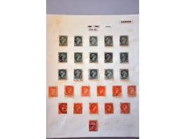 extensive specialized collection 1851-1899 collected both used and */** with many better stamps, printings, perforations, can