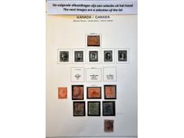 collection 1851-1981 mainly used with many better sets and stamps in Schaubek binder and stockbook