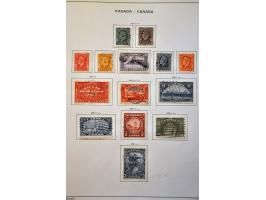 collection 1851-1981 mainly used with many better sets and stamps in Schaubek binder and stockbook