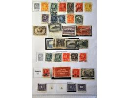 collection 1870-1998 partly double collected including duplicates used and */** with better ex., face value etc. in Minkus al