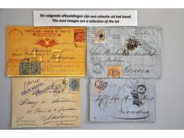 collection of about 125 covers, postal stationery and picture postcards including better ex., in 2 small ringbinders