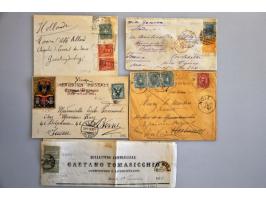 collection of about 125 covers, postal stationery and picture postcards including better ex., in 2 small ringbinders