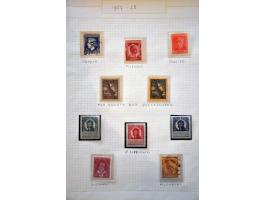 collection 1860-1950 mainly */** with a.o. no. 1 (used), Na Skarb set etc. in album