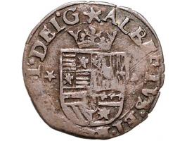 Provinciaal Oordjes Maastricht z.j.; 1608 en 1614 (2X), 2 ex; Negenmanneke AE W. 972/3/4/5, totaal 6 exemplaren gem. F+