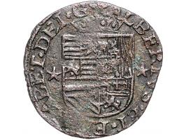 Provinciaal Oordjes Maastricht z.j.; 1608 en 1614 (2X), 2 ex; Negenmanneke AE W. 972/3/4/5, totaal 6 exemplaren gem. F+