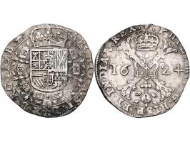 Provinciaal Patagon Brussel 1624 AG 27,63gr W. 1007 ZF -