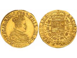 Provinciaal Dubbele Souverain d'Or Brussel 1641 AU 11,14gr W. 1017 PR