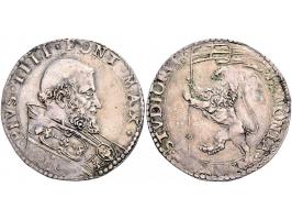 Italy Pius IV (1559-65), Bologna, bianco n.d. - Obv: bust right, CNI 15, F-VF, ex. coll. Dreesmann 1956