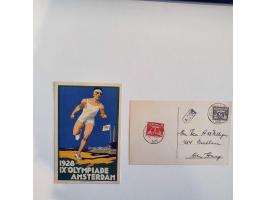 collection covers, postal stationery, poster stamps, tickets etc. with many better items (e.g. postal stationery Amsterdam 19