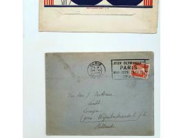 letters, cards, signatures etc. many pre 1940