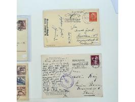 letters, cards, signatures etc. many pre 1940