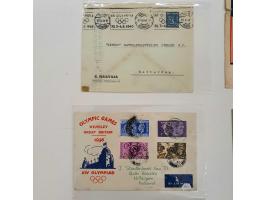 letters, cards, signatures etc. many pre 1940