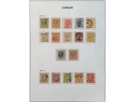 collectie 1864-1977 gestempeld, deels */** w.b. betere ex. en series (o.a. Jubileum 1923, 300 Jaar Gezag, Bernhardfonds) en B