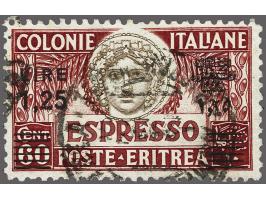 Espresso 1,25 lire red and brown, overprinted in black and perforated 11 (Sassone no. 8), very fine with 2021 Helmuth Avi cer