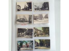 collectie van ca. 400 ansichtkaarten Hilversum meest voor 1940 in album