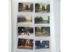 collectie van ca. 400 ansichtkaarten Hilversum meest voor 1940 in album