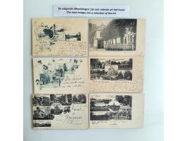 collectie van bijna 450 ansichtkaarten Bussum waarbij zeer veel voor 1940 in album