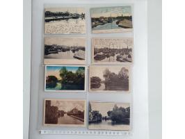 collectie van bijna 450 ansichtkaarten Bussum waarbij zeer veel voor 1940 in album