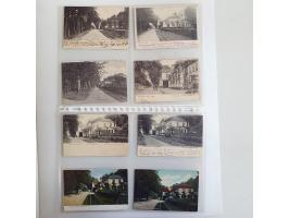 collectie van bijna 450 ansichtkaarten Bussum waarbij zeer veel voor 1940 in album