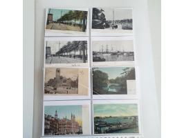 240 ansichtkaarten Amsterdam meest voor 1940 in album