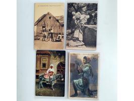 African Countries 80 postcards mostly pre-1940 with some better ethnic nudes