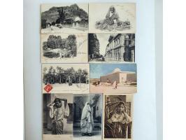 African Countries and Asia ca. 250 postcards with better cards included mostly pre-1940