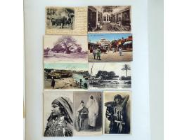 African Countries and Asia ca. 250 postcards with better cards included mostly pre-1940