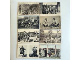 African Countries and Asia ca. 250 postcards with better cards included mostly pre-1940