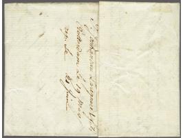 Don G ARMs DU&nbsp;NORD&nbsp;in black on letter from Rotterdam 19 Maij 1795 to Bergerac, postage 18 sous, very fine