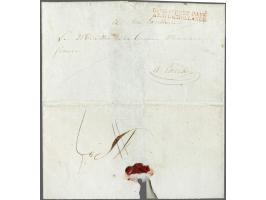 Bau Gal PORT-PAYÉ/ ARM. DE&nbsp;HOLLANDE in red on letter au Camp du Helder le 18 Messidor an 12 (7 July 1804), prepaid posta