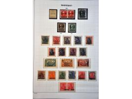 collection 1920-1959 mainly */** with many better stamps and sets including no. 30 signed Burger BPP, Flood Relief minisheets