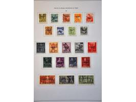 collection 1850-2013 used with many better stamps and sets a.o. good sections Strubli, Postage Due and Officials etc. in gene