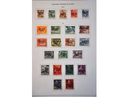 collection 1850-2013 used with many better stamps and sets a.o. good sections Strubli, Postage Due and Officials etc. in gene