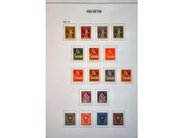 collection 1854-1963 mainly */** with better sets and stamps in Davo album