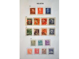 collection 1854-1963 mainly */** with better sets and stamps in Davo album