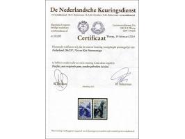 Fotomontage 70 en 80 cent met certificaat NKD 2014, cat.w. 575