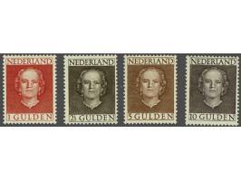 1 t/m 10 gulden met certificaat Moeijes 1987 voor nrs. 535-537, cat.w. 1150