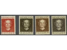 1 t/m 10 gulden met certificaat NKD 2016, cat.w. 1150