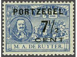 De Ruyter 7½ cent type II, cat.w. 300