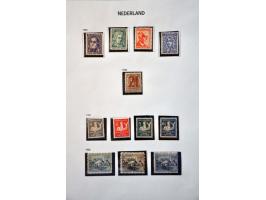 collectie 1852-1988 (*)/*/** met betere ex. en series inclusief roltanding en luchtpost in deels gemengde kwaliteit in Davo a