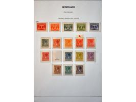 collectie 1852-1988 (*)/*/** met betere ex. en series inclusief roltanding en luchtpost in deels gemengde kwaliteit in Davo a