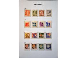 collectie 1852-1988 (*)/*/** met betere ex. en series inclusief roltanding en luchtpost in deels gemengde kwaliteit in Davo a