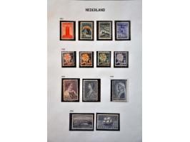 collectie 1852-1988 (*)/*/** met betere ex. en series inclusief roltanding en luchtpost in deels gemengde kwaliteit in Davo a