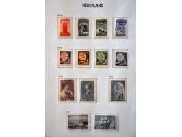 Nederland 1864-1995 */** in gemengde kwaliteit, veel nagegomd met beter materiaal in 4 Davo albums