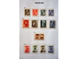 Nederland 1864-1995 */** in gemengde kwaliteit, veel nagegomd met beter materiaal in 4 Davo albums