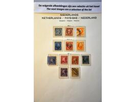 collectie 1852-1999 tot 1899 gestempeld en daarna vrijwel geheel */** met betere ex. en series w.b. 90-101, 104-105, 130-131 