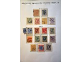 collectie 1852-1999 tot 1899 gestempeld en daarna vrijwel geheel */** met betere ex. en series w.b. 90-101, 104-105, 130-131 