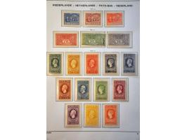 collectie 1852-1999 tot 1899 gestempeld en daarna vrijwel geheel */** met betere ex. en series w.b. 90-101, 104-105, 130-131 